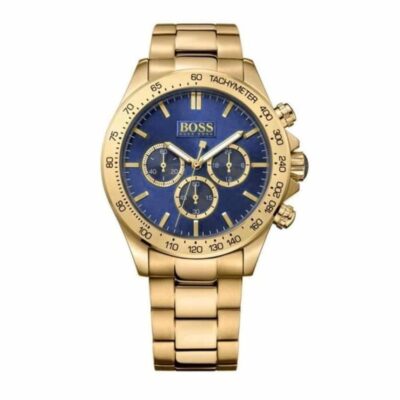Hugo Boss Men's Watch Chronograph Ikon Yellow Gold - HB1513340